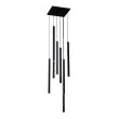 ANTIGO Lampa wisząca Yabu 8 - Czarna (700 mm) 5530