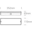 ONE LIGHT 89404 oświetlenie awaryjne sufitowe i ścienne LED 6000K IP65