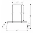 CANDELLUX 32-38289 Milbury lampa sufitowa czarny 2x40W E27 abażur żółty