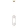CANDELLUX 32-73464 CORDEL LAMPA WISZĄCA 2X28W G9 MOSIĄDZ
