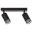 POLUX 322333 Lampa ścienno-sufitowa PARIS 2 GU10 Czarna