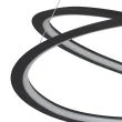 Step into design ST-8826P/B Lampa wisząca SPIRELLO ledowa czarna 80 cm