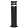 POLUX 324009 Lampa zewnętrzna RINO 44cm czarna 1xE27