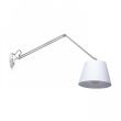 RENDL R12482 ASHLEY ścienna biała chrom 230V E27 42W