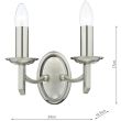 DAR AMB0946 AMBASSADOR DWB SATIN CHROME