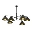 EMIBIG 1211/6 LAMPA SUFITOWA MAVERICK 6 BLACK