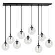 EMIBIG 711/9 LAMPA WISZĄCA COSMO 9 BL TRANSPARENT