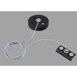 MAYTONI TRA001CW-11B Single phase track system Accessories for tracks Track Lighting Accessory zawiesie do szyny 1-fazowy