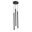 SIGMA 33622 Sopel 3 koło lampa wisząca czarny