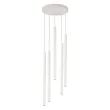 SIGMA 33626 Sopel 5 koło lampa wisząca biały