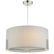 DAR SAN0339 SANTINO 3LT PENDANT GREY SAT CHR