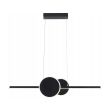 Reality 339901-30 Gendra - lampa wisząca LED czarny mat