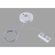 MAYTONI TRA001CW-11W Single phase track system Accessories for tracks Track Lighting Accessory White zawiesie do szyny 1-fazowy