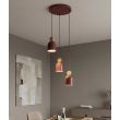 EMIBIG 1695/3PREM MESI 3PREM BURGUNDY LAMPA WISZĄCA