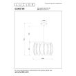 LUCIDE GLINSTAR 34447/40/99 lampa wisząca