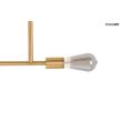 MOOSEE MSE010100395 MOOSEE lampa wisząca RIVA 2 złota