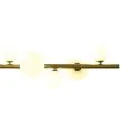 Step into Design MP0097-10 Lampa wisząca MILKY DROP złota 120 cm