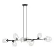 EMIBIG 1262/8 LAMPA SUFITOWA PANDORA 8 BL TRANSPARENT