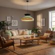 EMIBIG 1772/1 SIESTA 1 GREEN Lampa wisząca