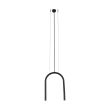 ANTIGO Lampa wisząca Sukomo - Czarna (270 mm) 7858