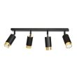 EMIBIG 965/4 LAMPA SUFITOWA HIRO 4 BL/GOLD