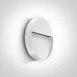 ONE LIGHT 67360/W/W Platonas 2 biały kinkiet LED 3000K 9W IP54