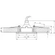 CANDELLUX 2260344 UO-18 SN MR11 SATYNA NIKIEL OPR. STROP. UCHYL. KWADRAT ODLEW