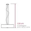 NOWODVORSKI VIVIANE 6774 lampa wewnętrzna sufitowa wisząca