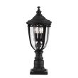 ELSTEAD ENGLISH BRIDLE FE/EB3/M BLK 3Lt Medium Pedestal
