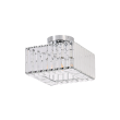 LIGHT PRESTIGE LP-2910/1C CH square Kwadratowy plafon Vetro chrom 1xE27