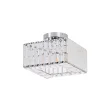 LIGHT PRESTIGE LP-2910/1C CH square Kwadratowy plafon Vetro chrom 1xE27