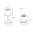 GLOBO SOLAR 36638W LAMPA SOLARNA LED