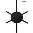 MOOSEE MSE010100356 MOOSEE lampa ścienna SHADOW 6 czarna