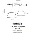 AZZARDO AZ1923 Natalia 2 S lampbody (stelaż)
