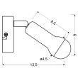 CANDELLUX 91-63281 ARC KINKIET