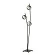 EMIBIG 1101/LP3 LAMPA PODŁOGOWA HUNTER LP3 BLACK/STRIPE