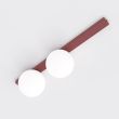 EMIBIG 1713/2 FIT 2 BURGUNDY OPAL Lampa sufitowa