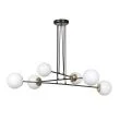 EMIBIG 966/6 OGNIS 6 BLACK LAMPA WISZĄCA