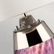 ELSTEAD Lena LENA-TL-S-PLUM-OWSS 2 Light Small Plum Table Lamp with Off-white Shade