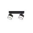 LIGHT PRESTIGE LP-6331/2WS TR/BK Spot Kendal 2 transparetny / czarny GX53