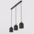 EMIBIG 1692/3 MESI 3 BLACK LAMPA WISZĄCA