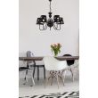 CANDELLUX 50205106 LAMPA WISZĄCA BATLEY 5 CZARNY