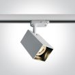 ONE LIGHT 65105NAT/W Itamos biały track spot GU10 dark light 10W