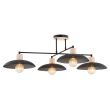 EMIBIG 1318/4 LAMPA SUFITOWA KOBE 4 BLACK