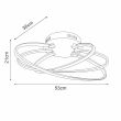 WYPRZEDAŻ E-CRYSTAL 00513 LED HOOP 47W 4000K