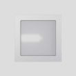 RENDL R10166 DEZA kwadratowa aluminium/szkło satynowe 230V G9 25W IP54