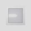RENDL R10166 DEZA kwadratowa aluminium/szkło satynowe 230V G9 25W IP54
