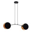 EMIBIG 1325/2 LAMPA WISZĄCA MOTIF 2 BLACK/GOLD