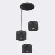 EMIBIG 1670/3PREM LUX 3 BLACK PREM LAMPA WISZĄCA