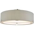 DAR SAN5339 SANTINO 3LT SEMI FLUSH GREY SAT CHR